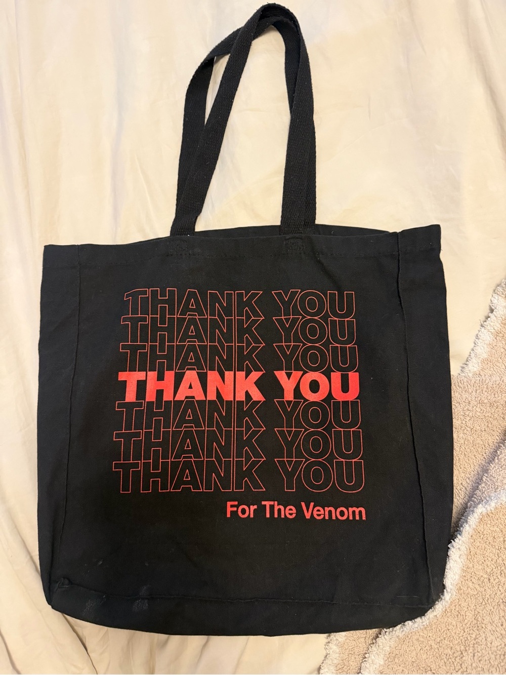 My Chemical Romance Thank You For the Venom Tote Bag - Authentic
